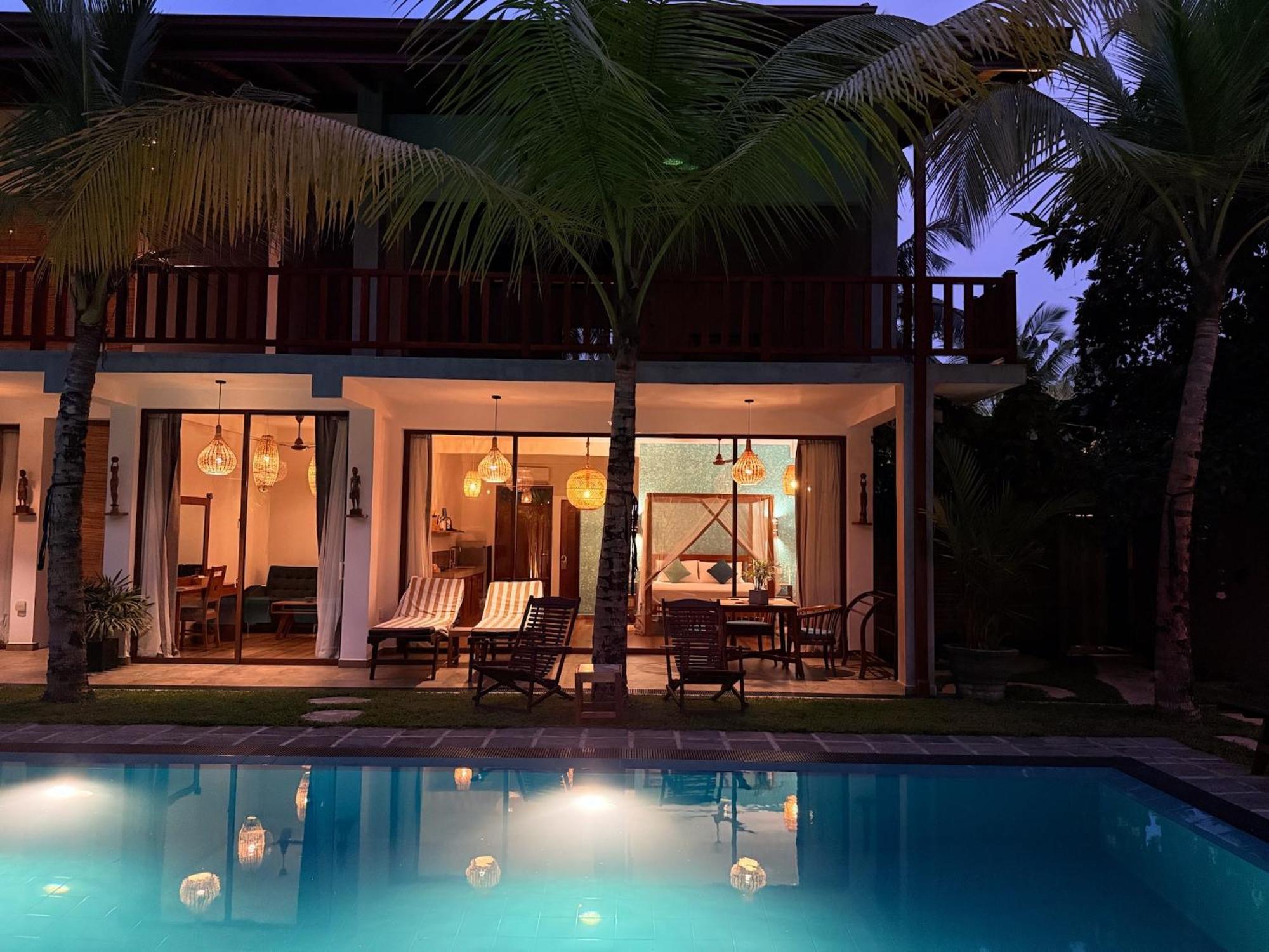 Sri Palms Bed & Breakfast Kosgoda Ngoại thất bức ảnh