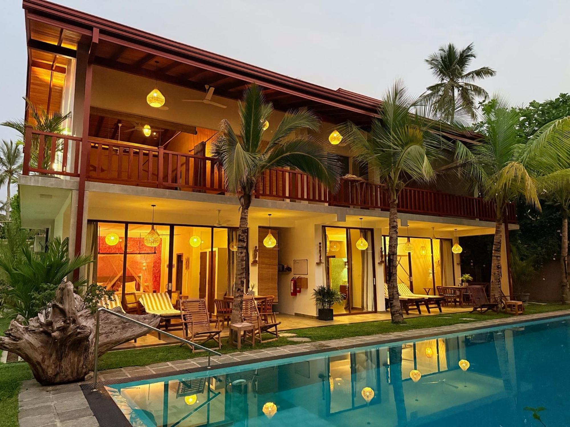 Sri Palms Bed & Breakfast Kosgoda Ngoại thất bức ảnh